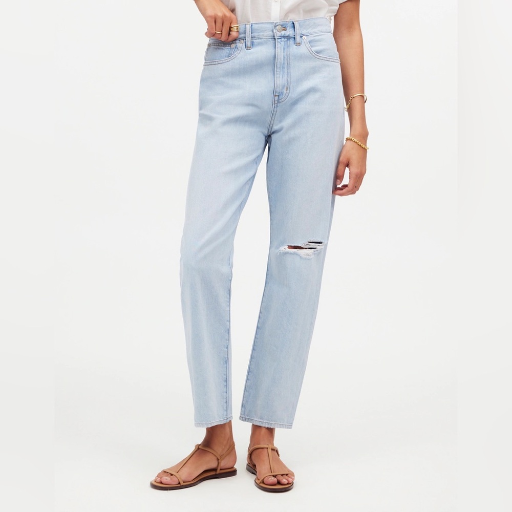 Madewell 90s Straight Crop Jeans Women